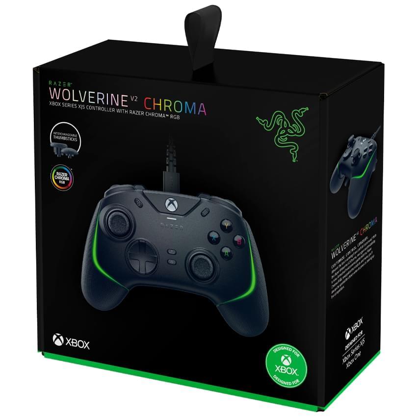 Joystick XBox Y Pc Razer Wolverine V2 Chroma Negro